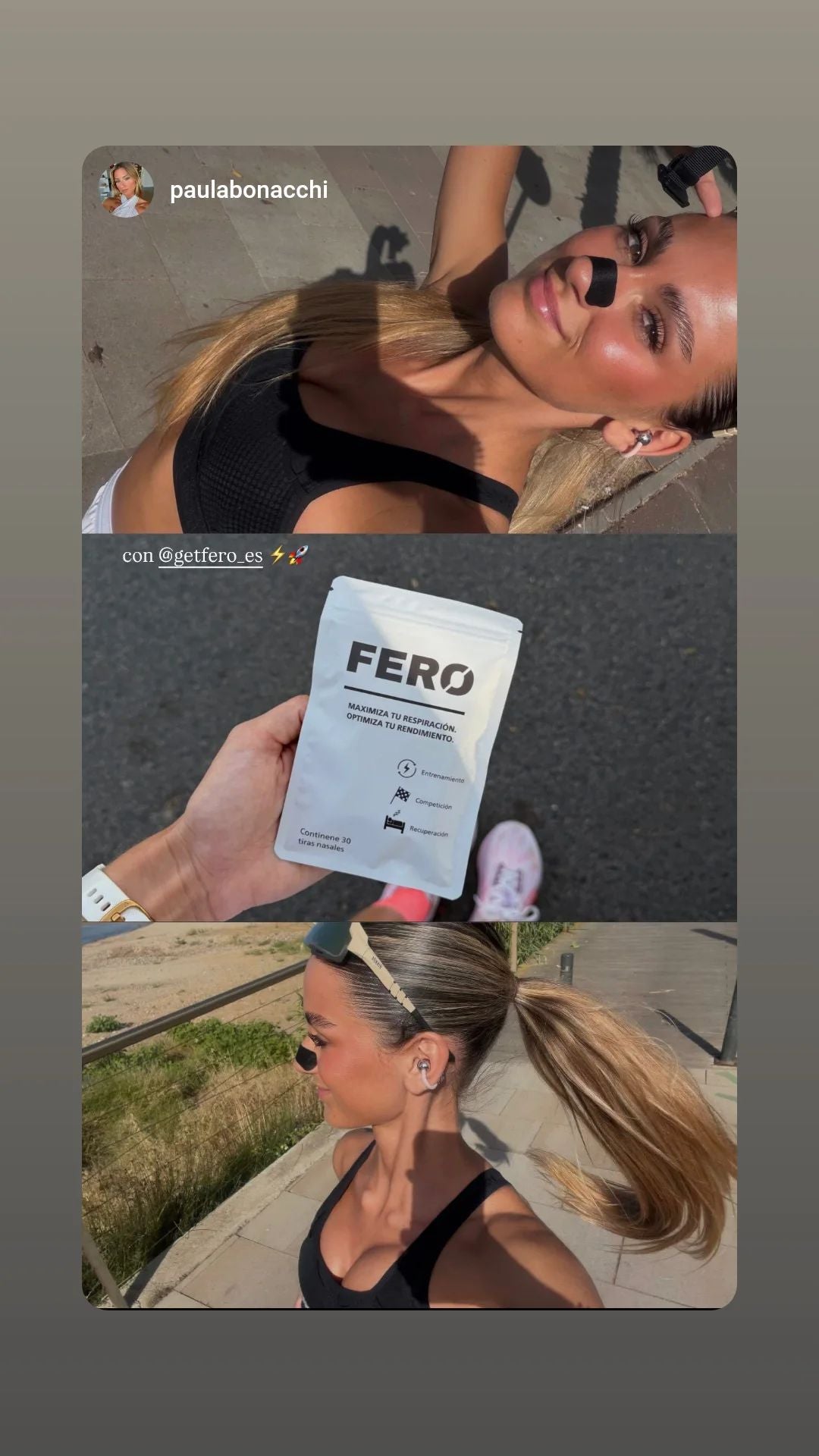 FERO Tiras Nasales – Performance & Recovery